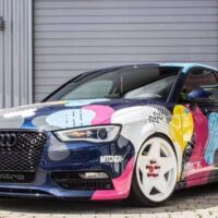 Wrap Đổi Màu Xe Audi A3 Chính Hãng Teckwrap