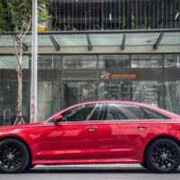 Wrap Đổi Màu Xe Audi A6 Màu Đỏ Chính Hãng Teckwrap