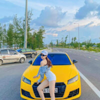 Wrap Đổi Màu Xe Audi Màu Vàng Chính Hãng Teckwrap
