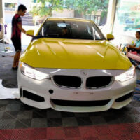 Dán wrap đổi màu sơn sang trọng tại OroKing Auto