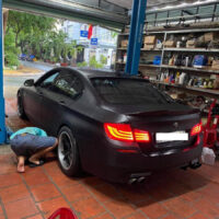 Dán wrap đổi màu sơn sang trọng tại OroKing Auto