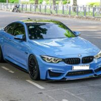 Wrap Đổi Màu Xe BMW Màu Blue Sky Chính Hãng Teckwrap