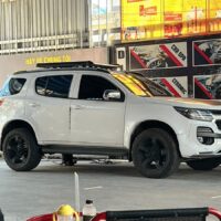 Baga mui xe Chevrolet Trailblazer chịu được trọng lượng lớn