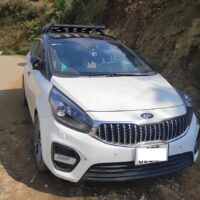 Baga mui xe Kia Rondo chịu được trọng lượng lớn