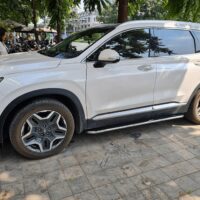 Bệ bước chân Hyundai Santafe mẫu Cayenne chất lượng tại OrokingAuto
