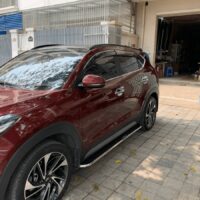 Bệ bước chân Hyundai Tucson mẫu Cayenne có nhiều ưu điểm nổi bật