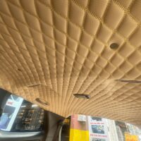 Bọc trần da 5D xe Toyota Innova thiết kế ôm sát trần xe, tiết kiệm tối đa không gian