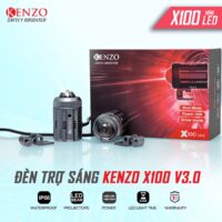 Đèn Led Trợ Sáng Xe Máy Mini Kenzo X100 V3.0 với hiệu năng ánh sáng cực “Đỉnh”