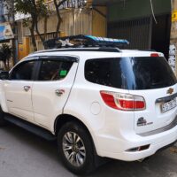 Combo 2 thanh ngang + giá nóc xe Chevrolet Trailblazer chịu được trọng lượng lớn