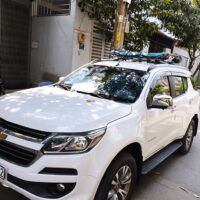 Cản chướng ngại vật bằng giá nóc xe Chevrolet Trailblazer vô cùng tuyệt vời