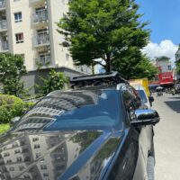 Combo 2 thanh ngang + giá nóc cho xe Ford Everest tạo độ thẩm mỹ, sang trọng cho xe