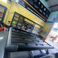 Combo 2 thanh ngang + giá nóc xe Peugeot 2008 chịu được trọng lượng lớn