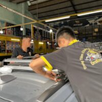 Giá nóc cho xe Toyota Veloz Cross tạo độ thẩm mỹ, sang trọng cho xe