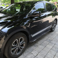 Bệ bước chân Honda CRV mẫu Macan Black chất lượng tại OrokingAuto