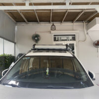 Cản chướng ngại vật bằng giá nóc xe Nissan XTrail vô cùng tuyệt vời