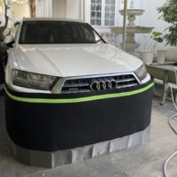 Rào chống chuột xe Audi Q7 bền bỉ - hiệu quả chống chuột 100%