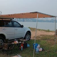 Tăng bạt ô tô đi Camping với thiết kế hiện đại