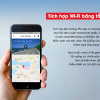 Wi-Fi bằng tần kép 2.4GHz và 5GHz đảm bảo việc xem và tải video mượt mà