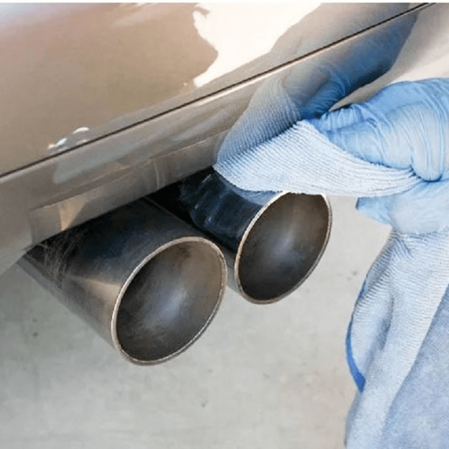 Làm sạch ống xả ô tô đúng cách