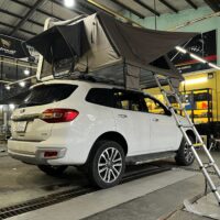 Phụ kiện lều gắn nóc cho xe bán tải