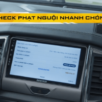 Màn hình Zestech ZX10 hỗ trợ thông báo phạt nguội