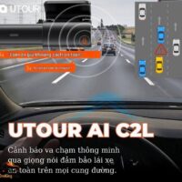 Camera Utour C2L cảnh báo giám sát phía trước