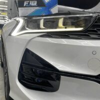Độ đèn bi led gầm X-Light F10 tại Oroking Auto