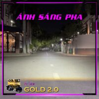 Ánh sáng Pha của Bi Titan Gold Plus 2.0 Led