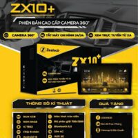 Màn Hình Zestech ZX10+ Tích Hợp Camera 360 Độ Phiên Bản Cao Cấp