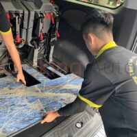 Ưu điểm vượt trội của sàn nhựa vân đá Ford Tourneo