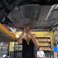 Thiết kế - màu sắc tấm chắn bùn gầm xe Toyota Vios đẹp mắt góp phần tạo nên tổng thể toàn diện cho ô tô