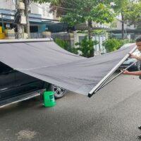 Thiết kế tăng bạt nhôm xe ô tô