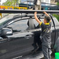 Tăng bạt nhôm che nắng mưa cho ô tô