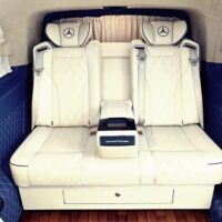 Ghế Limousine băng 3 ngả thành giường cao cấp
