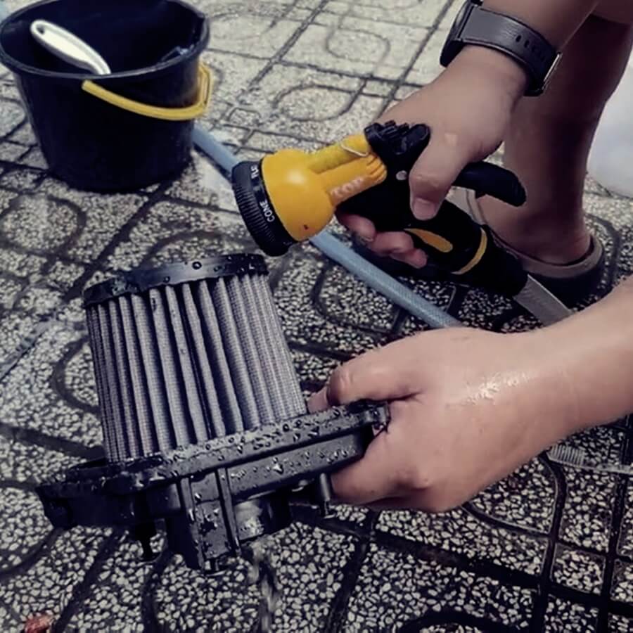 Vệ sinh lọc gió k&n