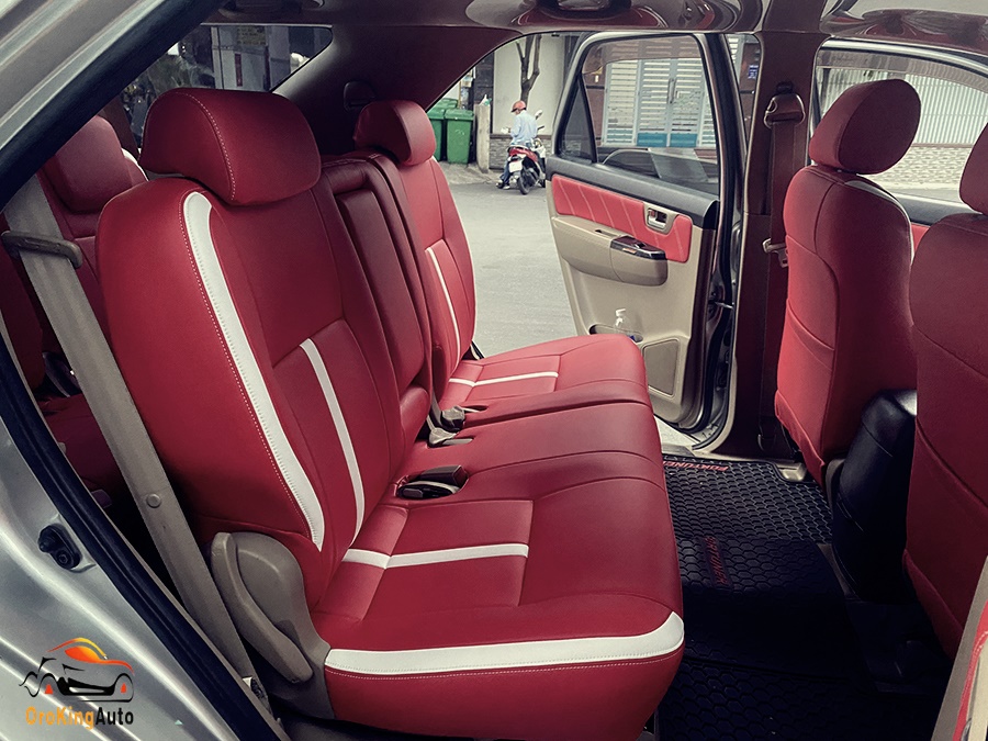 Sản phẩm ghế da công nghiệp xe Toyota Fortuner