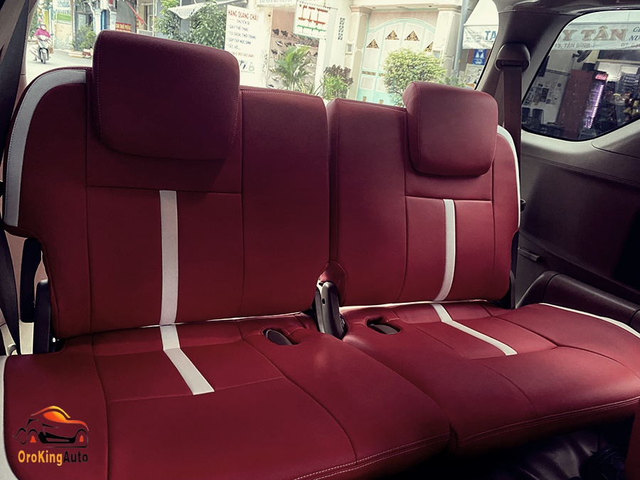 Thiết kế ghế da công nghiệp xe Toyota Fortuner