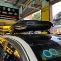 Toàn bộ phụ kiện lắp ráp baga mui phi thuyền Mitsubishi Outlander