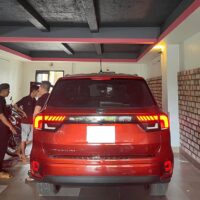 Độ đèn bi gầm Ford Everest 2023 hiệu Pro A9 New tại Oroking Auto