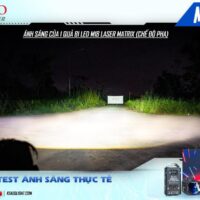 Nâng cấp Bi Led Mini Kenzo M18 Laser Matrix