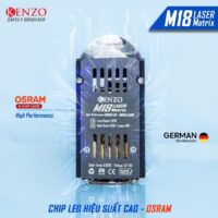 Nâng cấp Bi Led Mini Kenzo M18 Laser Matrix