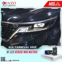 Review độ Bi Led Kenzo M18 Matrix cho Kia Carnival