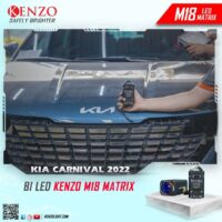Giá độ Bi Led Kenzo M18 Matrix cho Kia Carnival