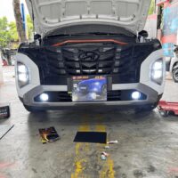 Bi gầm Hyundai Creta hiệu A9 New có khả năng chống nước đạt IP68