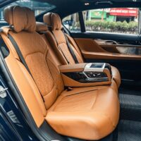 Lắp đặt bọc ghế da nappa xe BMW 740Li