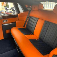 Lắp đặt bọc ghế da nappa xe Rolls Royce Phantom