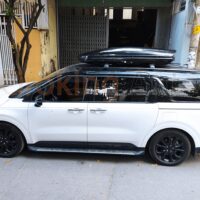 Toàn bộ phụ kiện lắp ráp cốp nóc phi thuyền Kia Carnival 600l