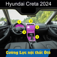 Dán PPF nội thất Hyundai Creta 2024