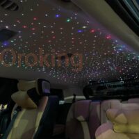 Độ trần sao xe Kia Carnival 2024 đèn màu sáng trắng sáng trọng đẹp mắt - đa dạng nhiều kích thước khác nhau