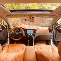 Sơn đổi màu nội thất xe Hyundai Santafe 2024